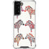 Cat Coq Rainbow Zebras Galaxy S21 FE Clear Case